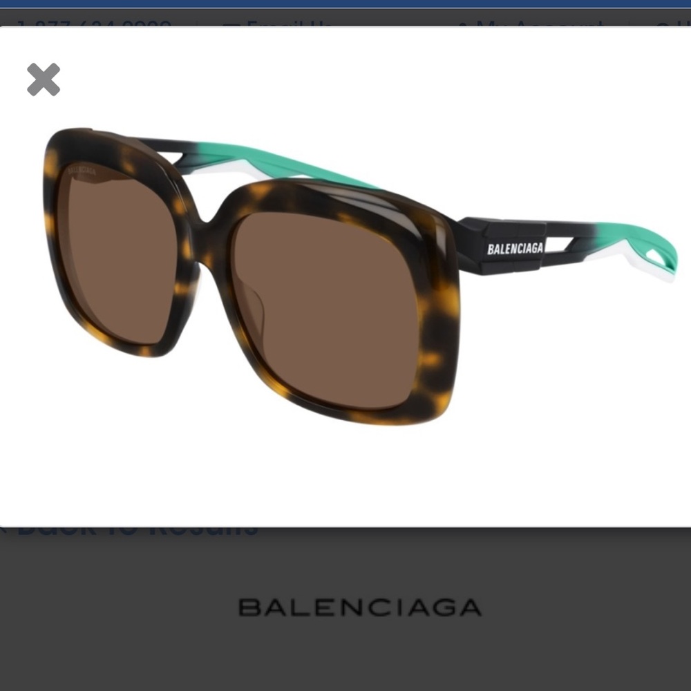 Balenciaga BB0054SA Sunglasses